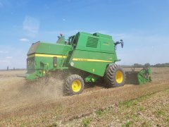 John deere 1470 - pszenica rotax 22.07.2018