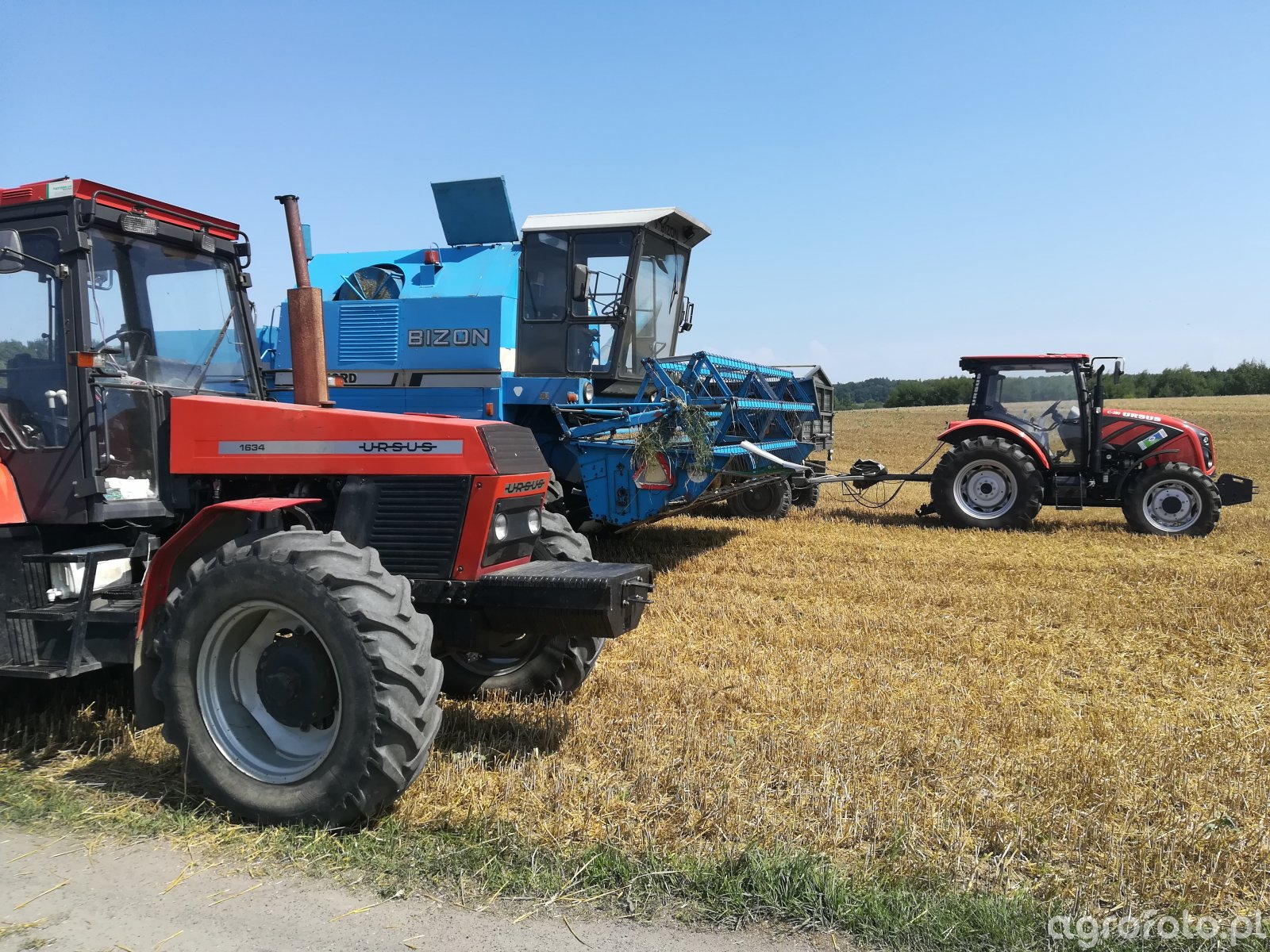 Ursus 1634 + C-380 + Bizon Z058