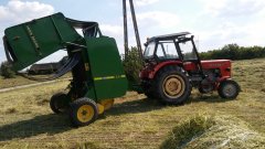 Ursus C-355m i john deere 540