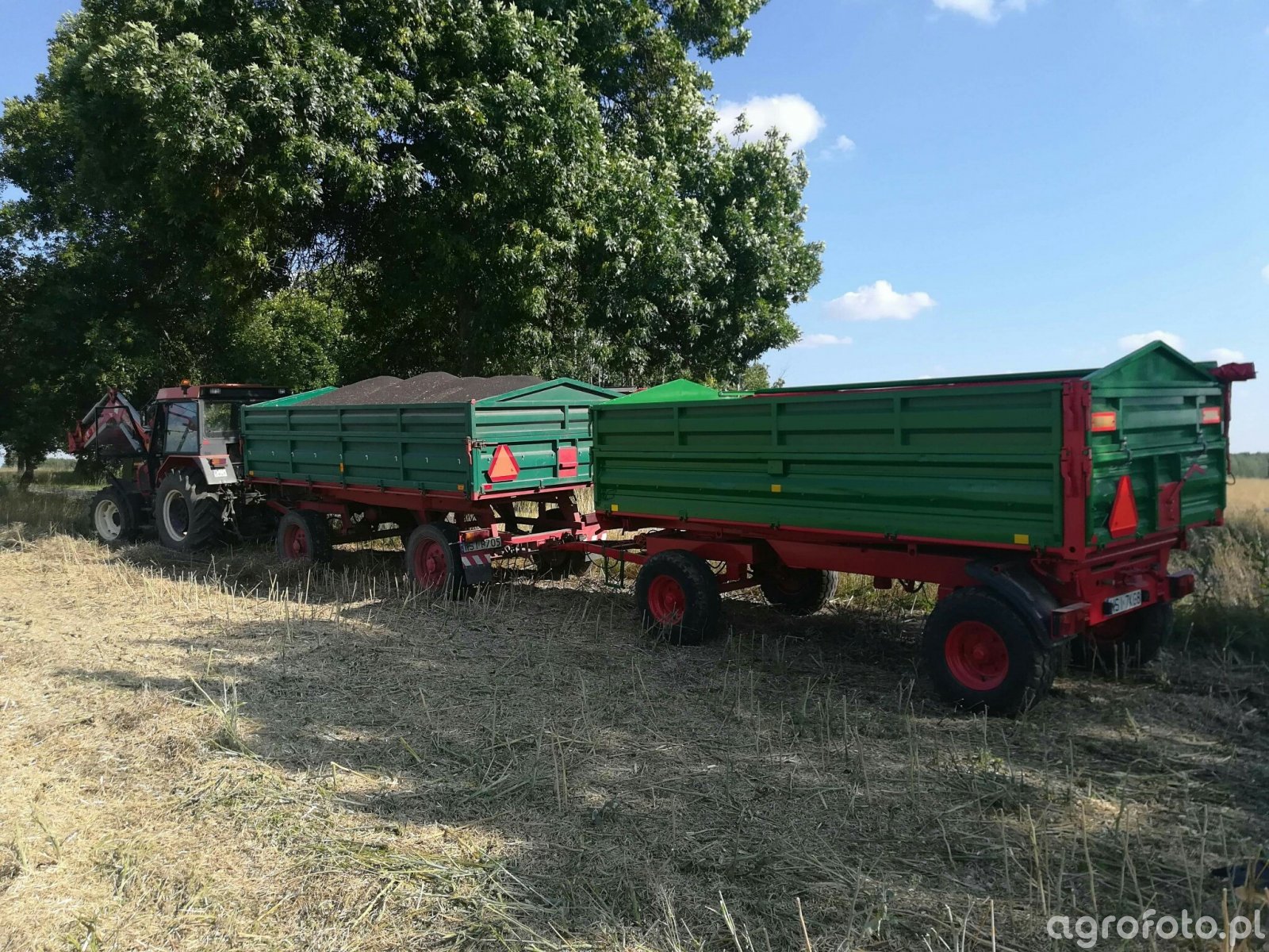 Zetor 4340 + Autosan D55 i MF 6t