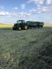 John Deere 6175M & Zasław