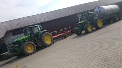 John Deere 7430 + 6430