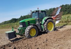 John Deere 7430 + Kuhn Vario-Master 122