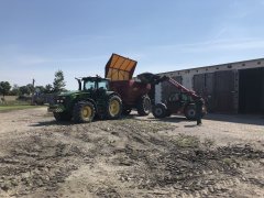 John Deere 7830 oraz Bredal