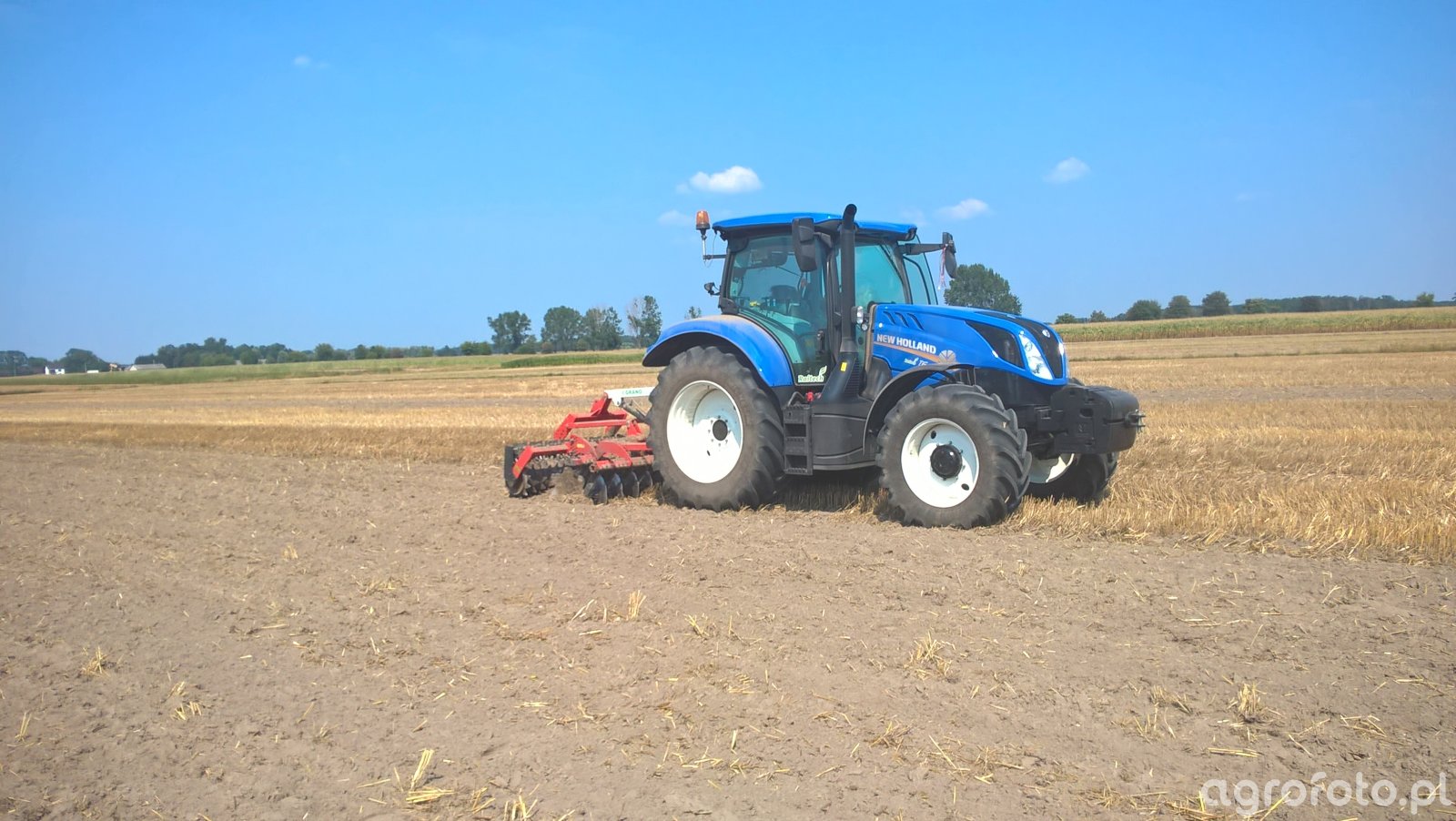 New Holland T6.155 + Grano System