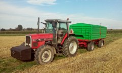 Massey Ferguson & Przyczepa