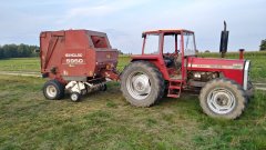 Massey Ferguson 298 i prasa NH 5950