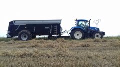 New Holland T6.175 + Brochard Dragon 2001 Black Line