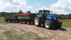 New Holland T7 165s +HL+Pronar