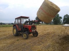 Ursus C-355 + bela po Case Rb344