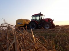 Zetor Proxima 110 + New Holland BR6090 