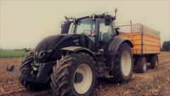 Valtra T194 versu + Wielton 10