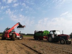 Manitou MLT730 & Ursus 1222 + Tytan 8 plus