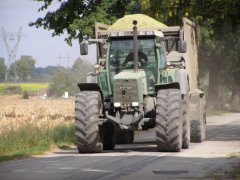 Fendt 824 & Przyczepa Fliegl