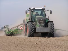 Fendt 936 Vario & Amazone Cirrus 6001