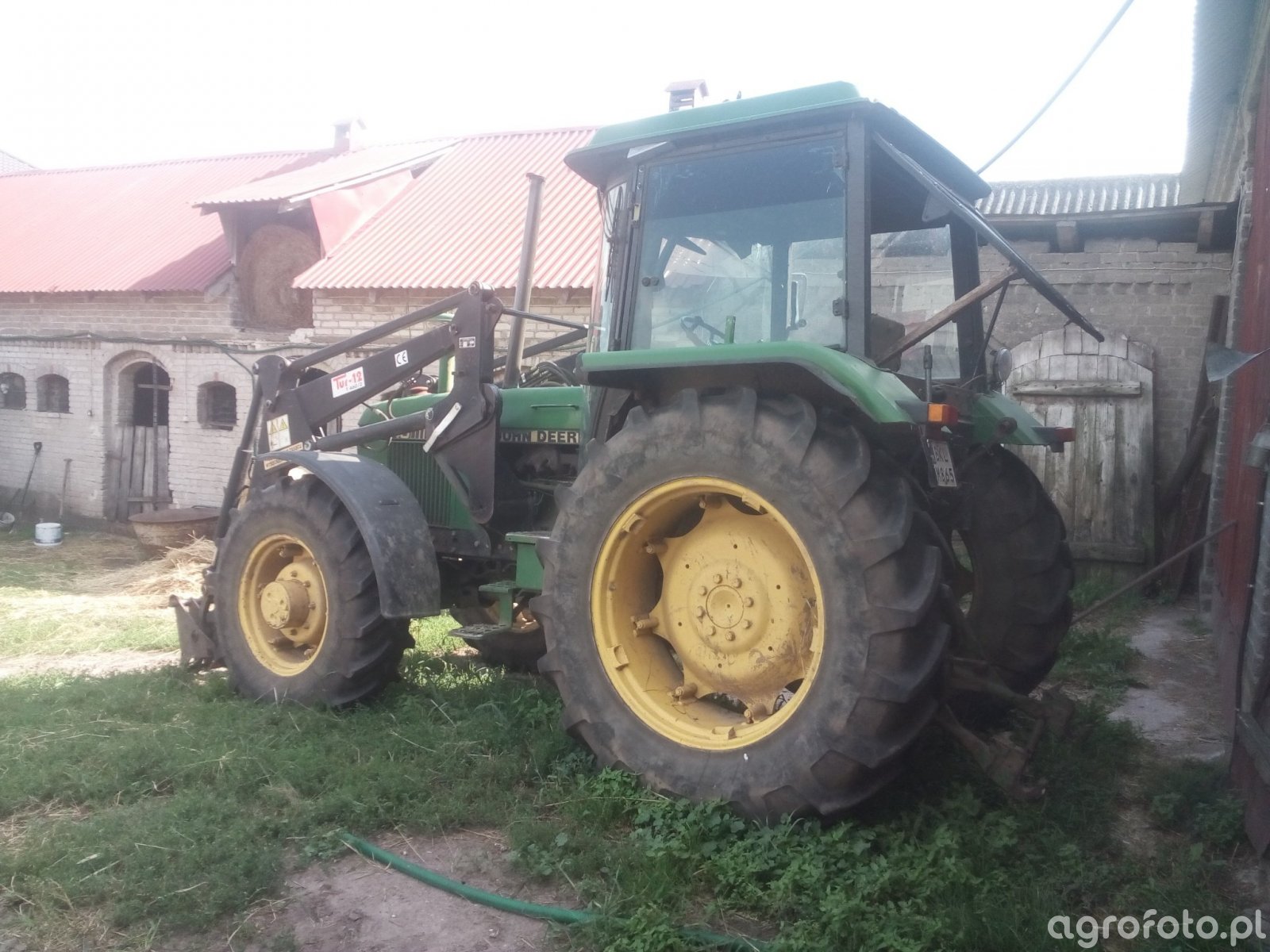 Obraz traktor John Deere 2140 id:738225 - Galeria rolnicza agrofoto