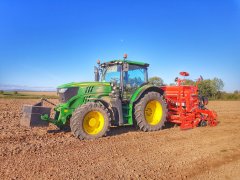 John deere 6140r kuhn sitera 