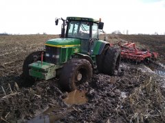 John Deere 7710 +Euromasz 5m
