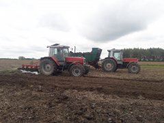 Massey Ferguson 3095 & Staltech oraz Massey Ferguson 3080 & Fortschritt