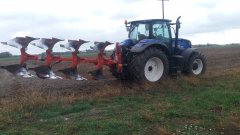 New holland T7 165s + Kuhn Multimaster 113