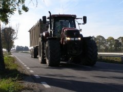 Case Puma 230 & Naczepa łódka