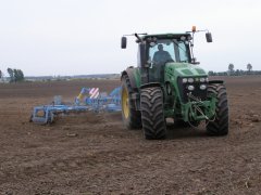 John Deere 7730 & Agregat Uparowy Farmet
