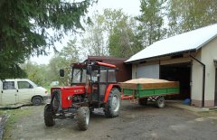 Ursus C-360 & przyczepa jednoosiowa