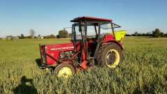 Ursus C-360 i rozsiewacz Strumyk 