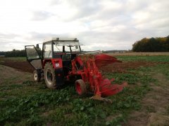 Zetor 7211+ Pług Krone