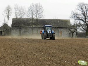 New Holland T6070 PC + Unia Mx 3000 l