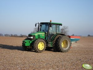 John Deere 5080R & Sulky DPX Prima 1500