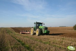 John Deere 8430 + Kverneland