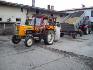 Ursus C-360 + Kolumna widlaka & Zetor Proxima 6441 + Autosanka