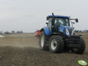 New Holland T6070 PC + Unia Mx 3000 l