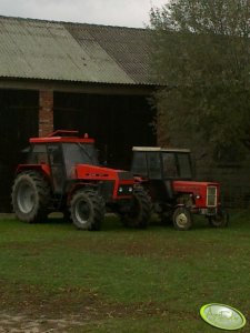 Zetor 12045 i Ursus C-360