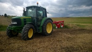 John Deere 6330 + pług Awemak 4 x40