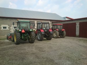 John Deere 3350 & MTZ820 &  Zetor 8540