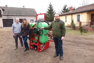 Przekazanie nagrody głównej w konkursie Agroinspektor