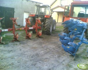 MF 4270 + Ibis 3+1 i MTZ 82 + Rabe-Werk 2+1