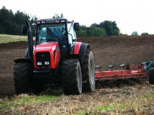 Massey Ferguson 8280 + kverneland bb100 7 skib