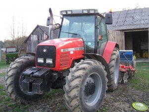 Massey Ferguson 6270 + Grano System 3m + Poznaniak 6