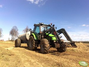 DF Agrotron & MX100 + Beczkowóz