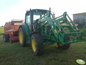 John Deere 6230 + Unia-Famarol DF 120 1.8D