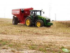 John Deere 8360R + Horsch Titan 34 UW