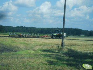 Claas Challenger 65E + Kverneland 10 skibowy