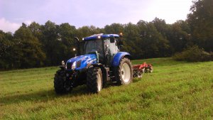 New Holland T6 + Agro-Masz AT30