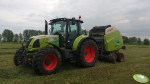 Claas 640 & Claas Variant 380 RC