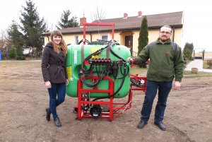 Przekazanie nagrody głównej w konkursie Agroinspektor