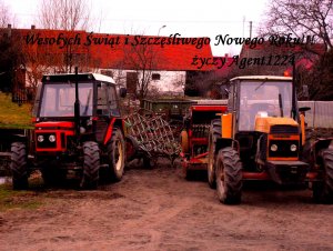 Ursus 1224 i Zetor 7245