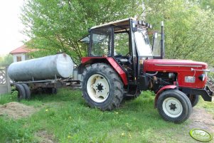 Zetor 4718 i beczka